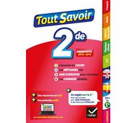 Tout savoir 2de
