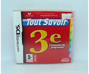 Tout savoir 3e