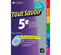 Tout savoir 5e