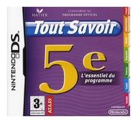 Tout savoir 5e