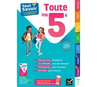 Tout savoir 5e - Tout en un Cours, méthodes et exercices dans toutes les matières - Pascal Bihouée - Hatier - broché - Scolaire / Universitaire