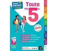Tout savoir 5e - Tout en un - Nouveaux programmes Cours, méthodes et exercices dans toutes les matières - Marjorie Champetier - Hatier - broché - Scolaire / Universitaire