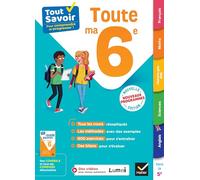 Tout savoir 6e - Tout en un - Nouveaux programmes Cours, méthodes et exercices dans toutes les matières - Marjorie Champetier - Hatier - broché - Scolaire / Universitaire