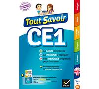 Tout Savoir CE1 - Tout en un