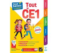Tout Savoir CE1 - Tout-en-un: cours, méthodes et exercices dans toutes les matières