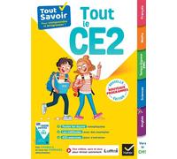 Tout Savoir CE2 - Tout-en-un - Nouveaux Programmes Leçons, méthodes et exercices dans toutes les matières - Stéphanie Grison - Hatier - broché - Scolaire / Universitaire