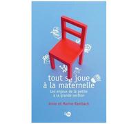 Tout Se Joue À La Maternelle