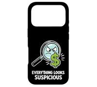 Tout Semble Suspect Humour Comptable Coque pour iPhone 17 Pro