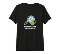 Tout Semble Suspect Humour Comptable T-Shirt Haut de Gamme