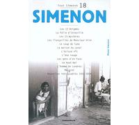 Tout Simenon, tome 18