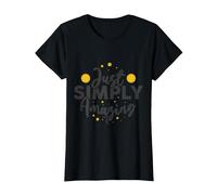 Tout Simplement Incroyable avec Une Touche de Magie dorée T-Shirt, Femme, Noir, 3XL