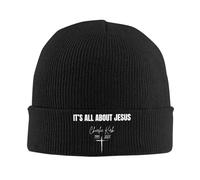 Tout sur Jésus Charlie Kirk RIP Casquettes tricotées Tuques pour Hommes Hip hop d’Hiver Bonnet Acrylique Rest in Peace Crochet Melon Caple