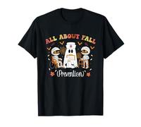 Tout sur la prévention des Chutes Drôle infirmière fantôme thérapie Physique T-Shirt