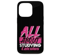Tout sur l'étude du calcul mathématiques étudiant la Vie académique Coque pour iPhone 13 Pro