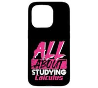 Tout sur l'étude du calcul mathématiques étudiant la Vie académique Coque pour iPhone 15 Pro