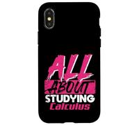Tout sur l'étude du calcul mathématiques étudiant la Vie académique Coque pour iPhone X/XS