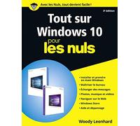 Tout sur Windows 10 pour les Nuls, grand format, 3e édition
