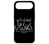 Tout Tourne Autour de Jésus (Colossiens 1:16), à Travers Lui, pour Lui Coque pour iPhone Air