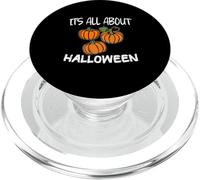Tout Tourne Autour de la Citrouille d'halloween PopSockets PopGrip pour MagSafe