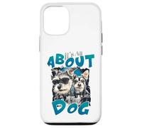 Tout Tourne Autour du Chien Cool Pet Lover Canine Coque pour iPhone 12/12 Pro