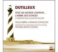 Tout Un Monde Lointain, L'arbre Des Songes, 3 Strophes De Sacher