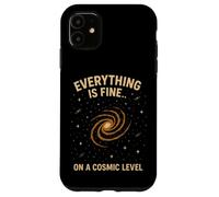 Tout va Bien à Un Niveau Cosmique, drôle d'astronomie Coque pour iPhone 11