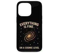 Tout va Bien à Un Niveau Cosmique, drôle d'astronomie Coque pour iPhone 13 Pro