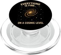 Tout va Bien à Un Niveau Cosmique, drôle d'astronomie PopSockets PopGrip pour MagSafe