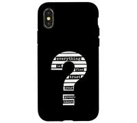 Tout va Bien Faites Confiance à Votre Gouvernement caviardé Question Coque pour iPhone X/XS