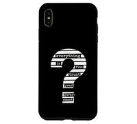 Tout va Bien Faites Confiance à Votre Gouvernement caviardé Question Coque pour iPhone XS Max