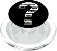 Tout va Bien Faites Confiance à Votre Gouvernement caviardé Question PopSockets PopGrip pour MagSafe