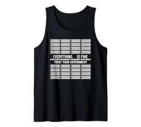 Tout Va Bien, Faites Confiance À Votre Gouvernement T-Shirt Débardeur