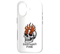 Tout va Bien, graphisme rétro, Tout est Beau, Grunge Coque pour iPhone 17