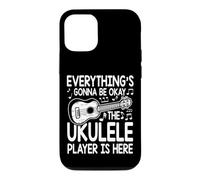 Tout va Bien se Passer Le Joueur de ukulélé est là Coque pour iPhone 12/12 Pro