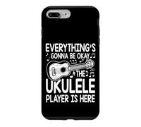 Tout va Bien se Passer Le Joueur de ukulélé est là Coque pour iPhone 7 Plus/8 Plus