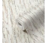 Tout-Venant Peint Avec Putz-Struktur Et Grise Accents - Beige, Marron, Blanc