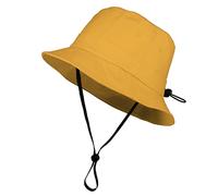 TOUTACOO, Bob réglable, Mixte, Toutes Saisons, Toucher Coton, jugulaire Amovible (5-Jaune)