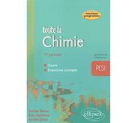 Toute La Chimie Pcsi - 1re Période