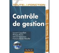 Toute la fonction contrôle de gestion