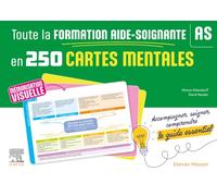 Toute la formation aide-soignante en 250 cartes mentales: Mémorisation visuelle