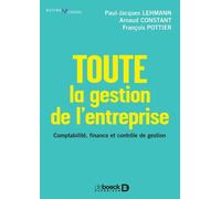 Toute La Gestion De L'entreprise - Comptabilité, Finance Et Contrôle De Gestion