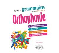 Toute la grammaire aux concours d'orthophonie