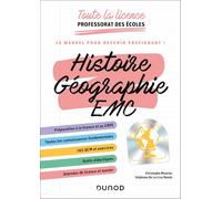 Toute la licence Professorat des écoles - Histoire, Géographie, EMC: Le manuel pour devenir enseignant