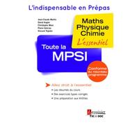 Toute La Mpsi - Maths - Physique - Chimie