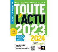 Toute l'actu 2023 - Sujets et chiffres clefs de l'actualité - 2024 mois par mois - Pierre Savary - Foucher - broché - Scolaire / Universitaire