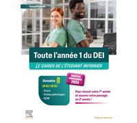 Toute l'année 1 du D.E.I. Le cahier de l'étudiant infirmier Nouveau Programme 2026 - Pascal Hallouët - Elsevier Masson - broché - Scolaire / Universitaire