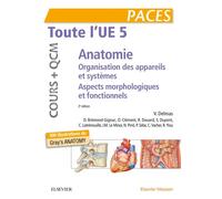 Collectif – Toute l'UE 5 : Anatomie – Cours & QCM – Aspects morphologiques et fonctionnels