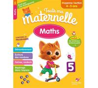 Toute Ma Maternelle - Maths Moyenne Section (4-5 ans) - Caroline Marcel - Hachette Education - broché - Scolaire / Universitaire