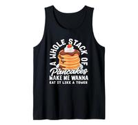 Toute une pile de crêpes qui me donnent envie de les manger Débardeur