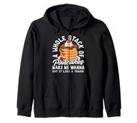 Toute une pile de crêpes qui me donnent envie de les manger Sweat à Capuche